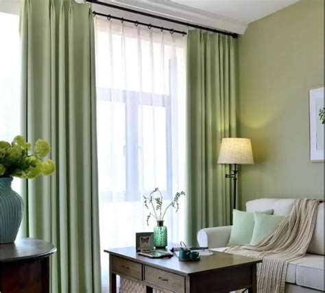 綠色窗簾風水 在客廳睡覺